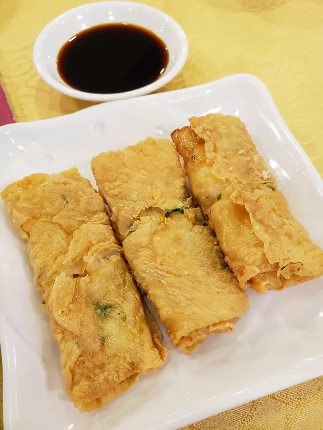 香煎腐皮卷