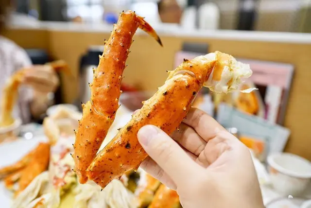 清蒸阿拉斯加帝皇蟹