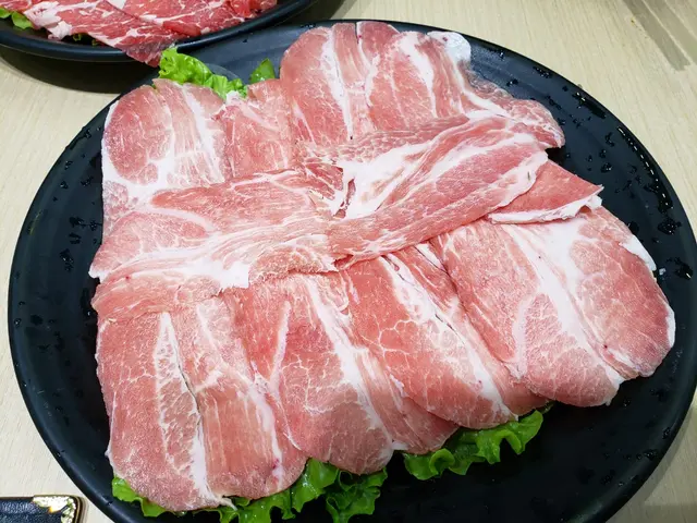 黑毛豬肉片