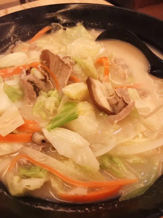 初心手打湯烏冬 (加了豚肉🐷)