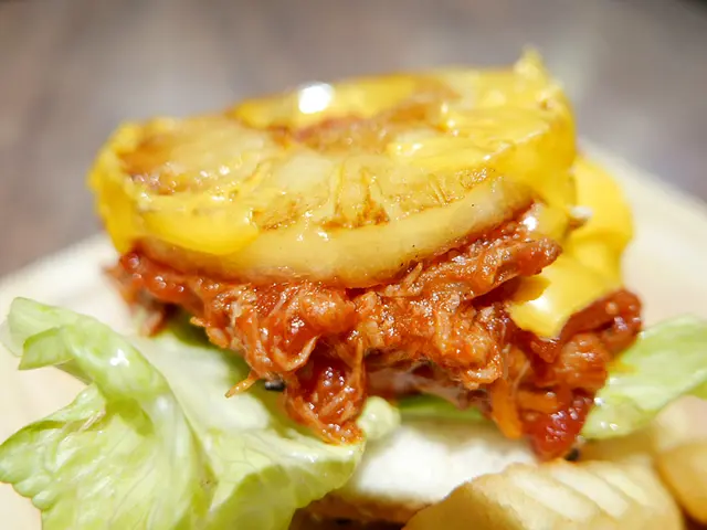 WM烤汁手撕豬肉芝士漢堡