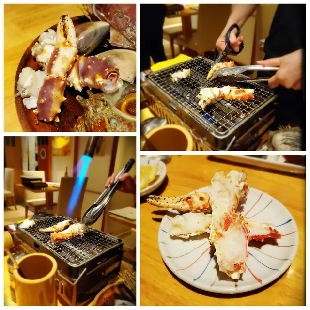 鱈場蟹腳　浜燒（$198/一份）