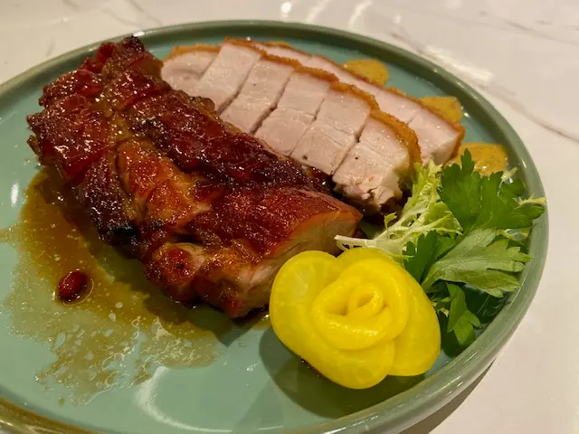 燒味雙拼 (蜜汁叉燒及燒腩仔)