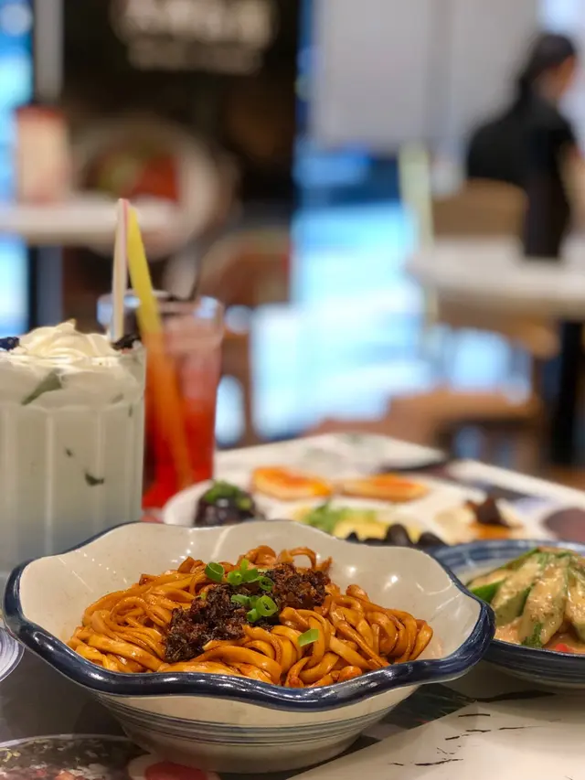 干貝蔥油乾拌麵