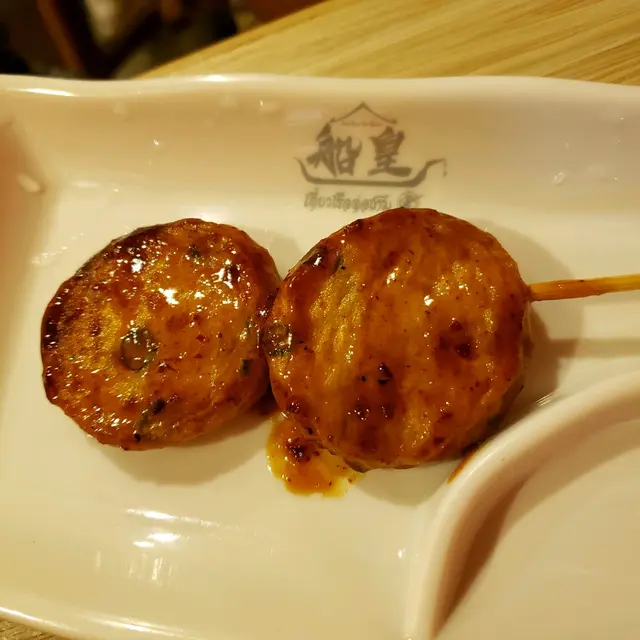 魚餅串燒