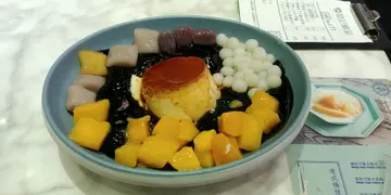 焦糖布丁芒果仙草凍