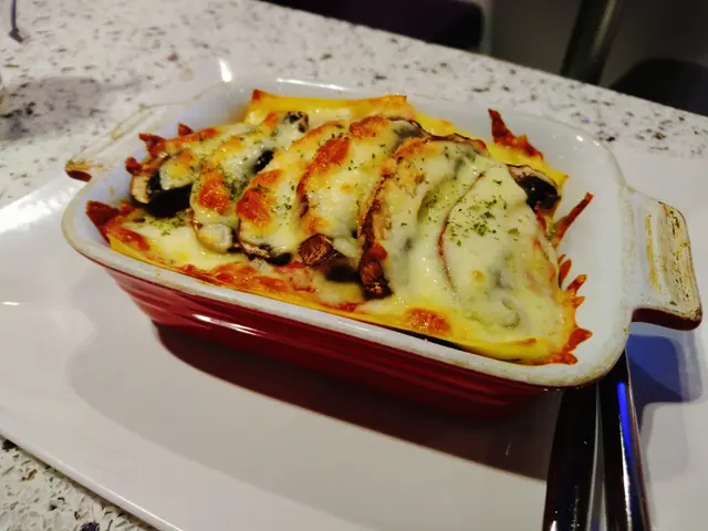 大啡菇雙薯藜麥焗千層闊麵