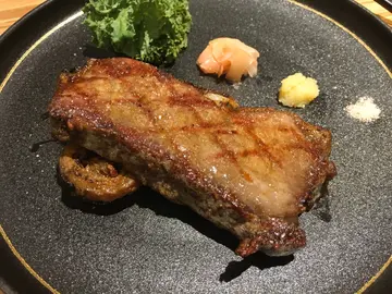 300日纯燕麦饲养黑毛安格斯西冷扒