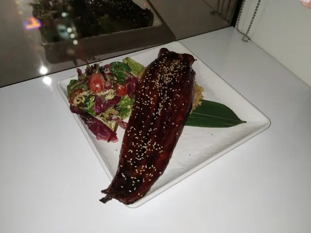 蒲燒特長鰻魚流心意大利飯