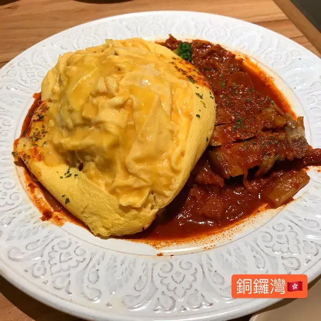 泡菜豬肉蛋包飯