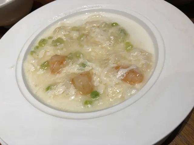 鮮蝦蟹肉蒸蛋白