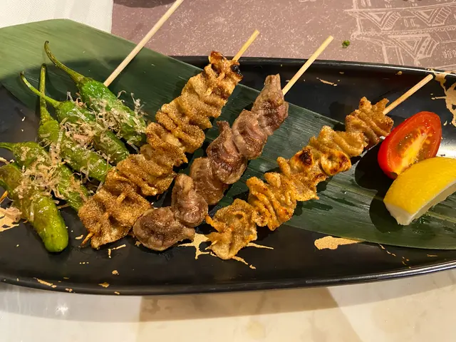 燒雞皮/串燒鴨腎/燒日本青椒仔