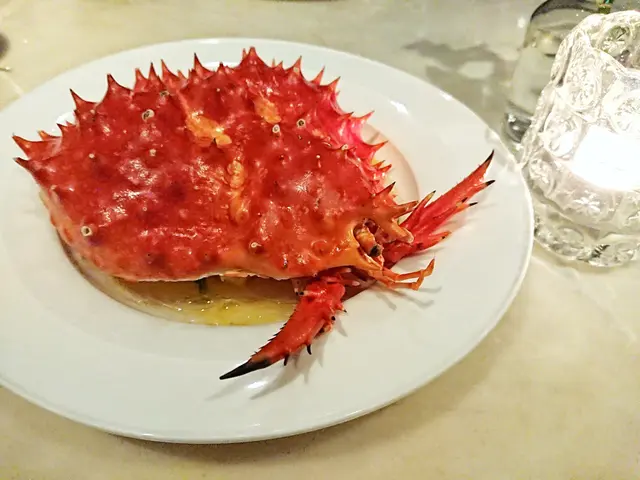 花雕粉絲蒸阿拉斯加蟹肉