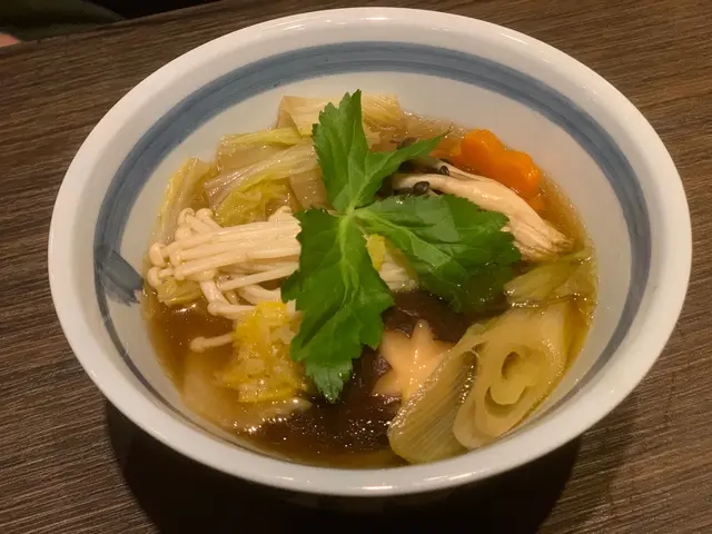 柚子雜煮野菜稻庭烏冬