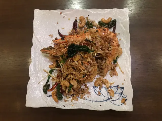 泰式香草炒老虎蝦