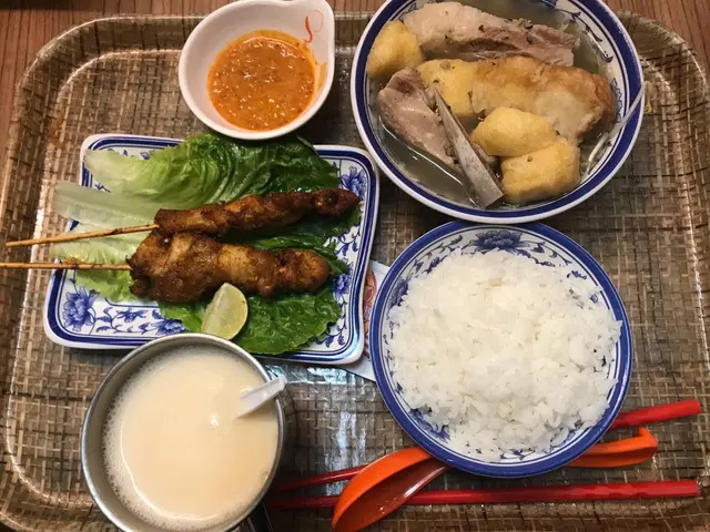 白胡椒肉骨飯套餐