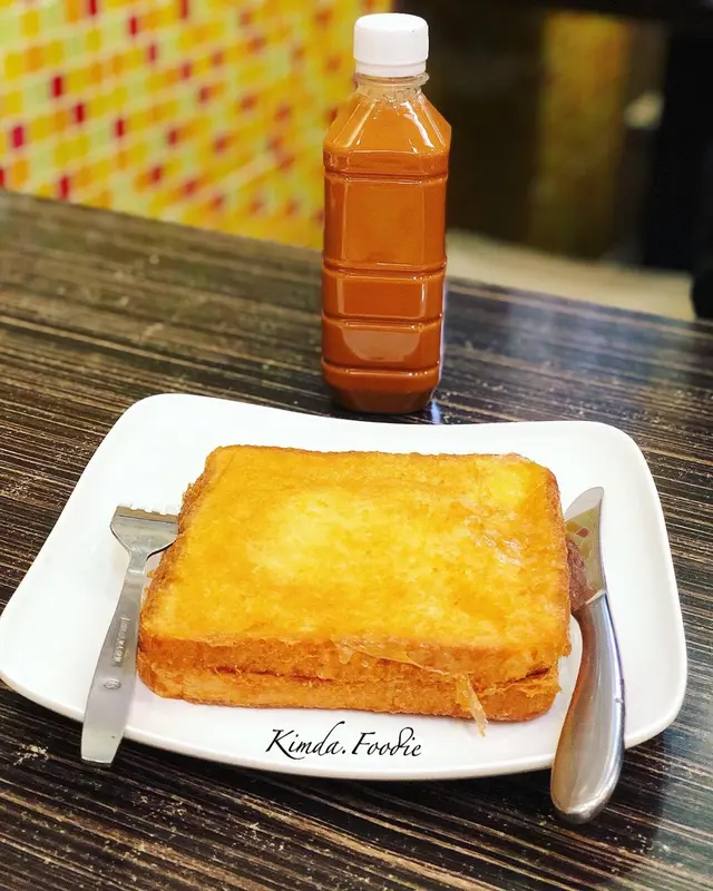 奶黃流心西多士