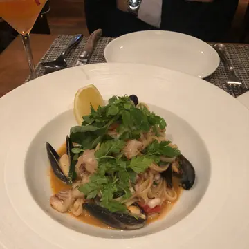 Seafood  spaghetti