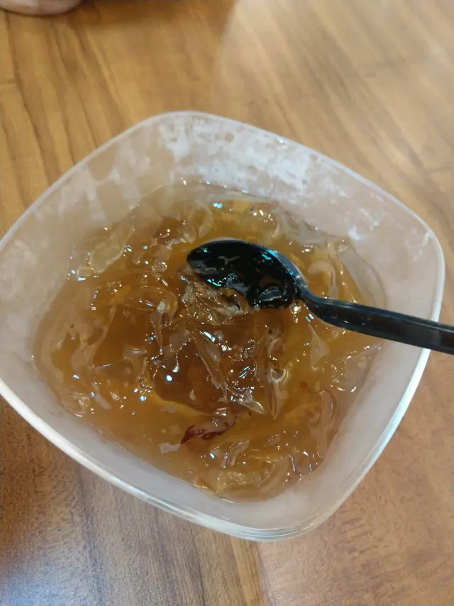 玫瑰黑糖冰粉