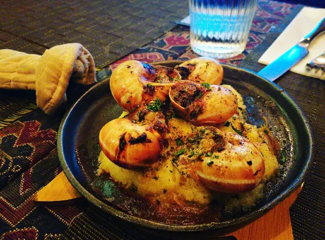 Baked Escargot