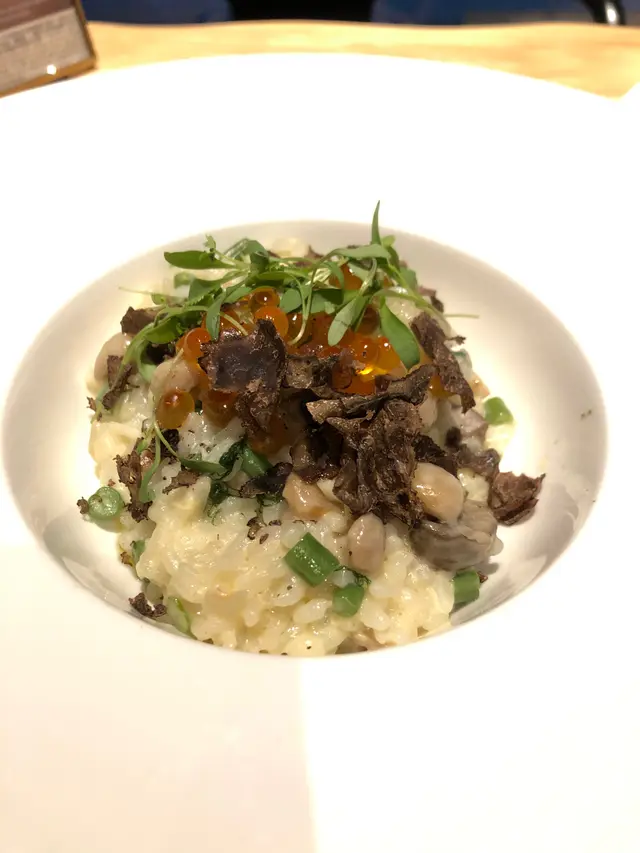 黑松露蟹肉意大利飯