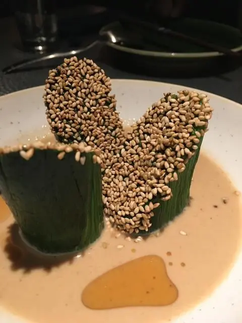 spinach ohitashi