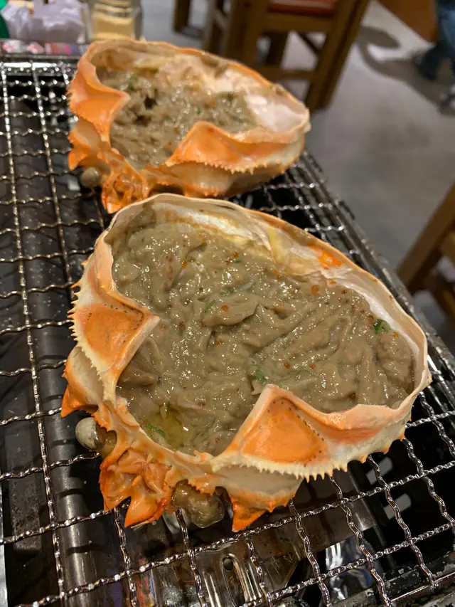 浜燒蟹甲羅