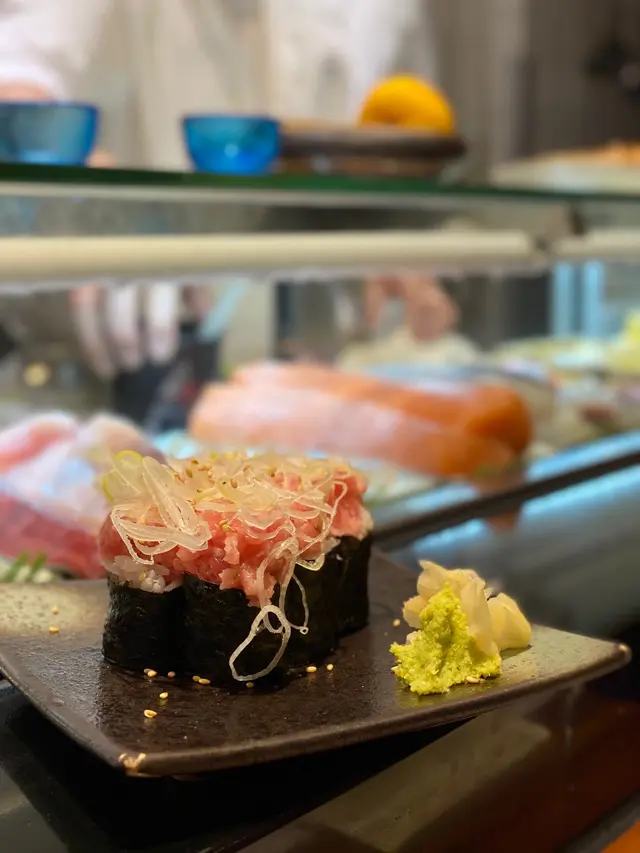 香蔥吞拿魚蓉壽司