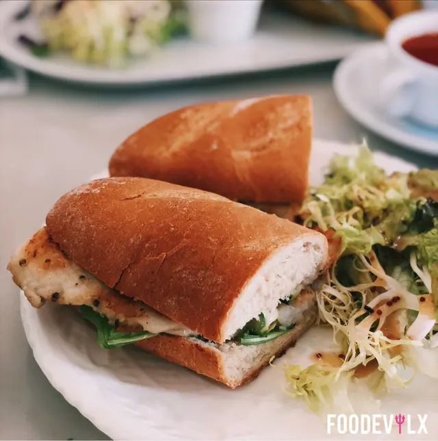 龍脷柳法式三文治