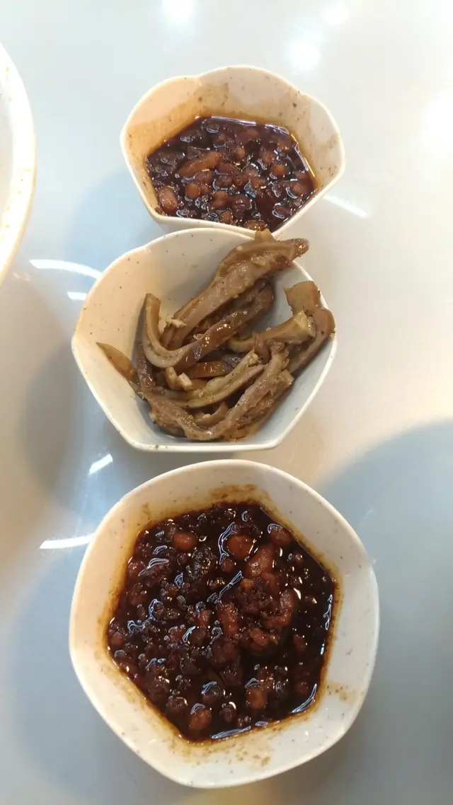 肉醬太咸，豬肚ok