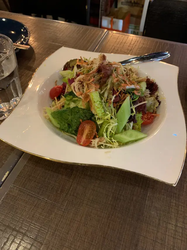 櫻花蝦蟹肉沙律