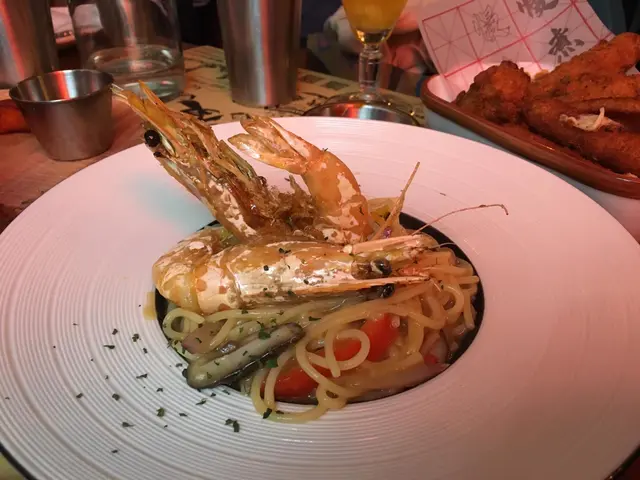 龍蝦汁香蒜大蝦意粉