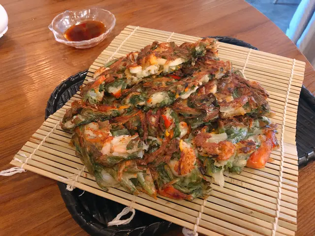 海鮮蔥餅