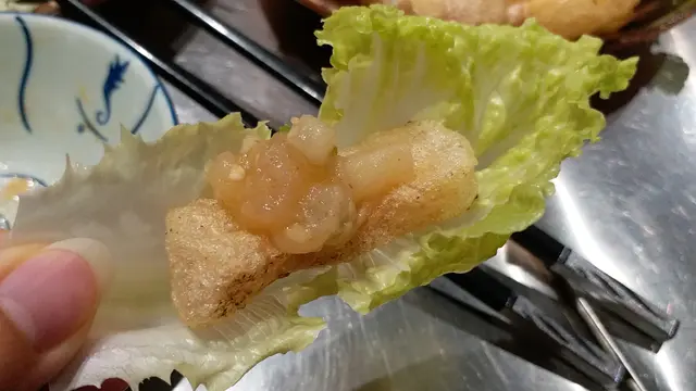 炸牛皮&沙律