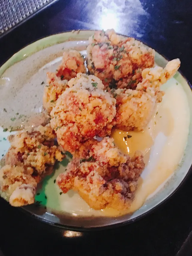 手繪雙色鹽酥雞