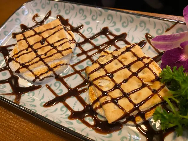 甜蜜脆脆燒棉花糖夾餅