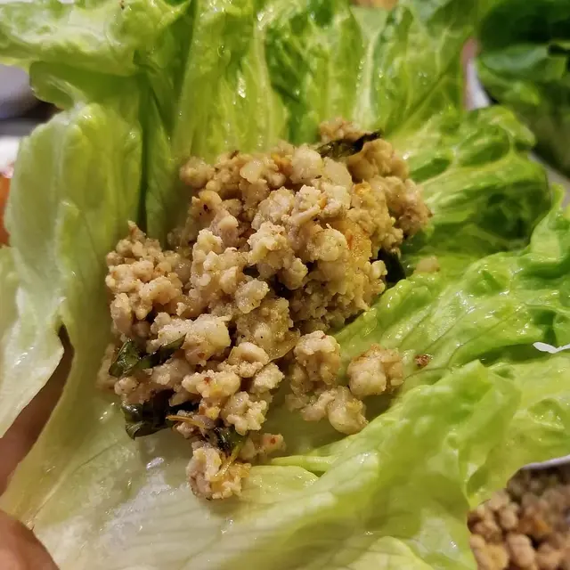 泰式肉碎生菜包