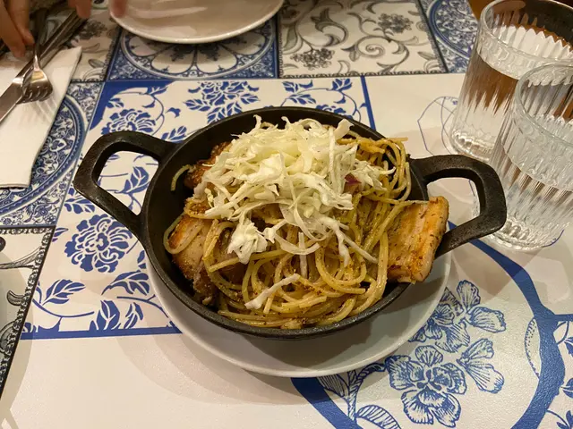 自家製煙豬腩肉芥末籽醬意大利粉