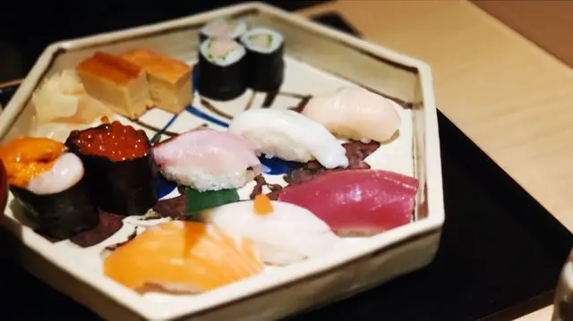 日替壽司拼盤十貫&茶碗蒸定食