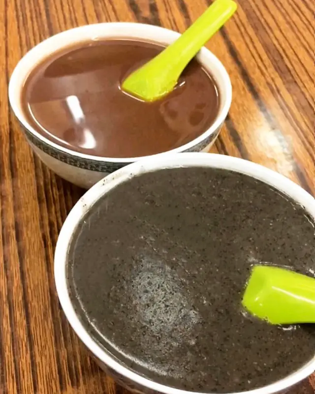 陳皮紅豆沙 、芝麻糊