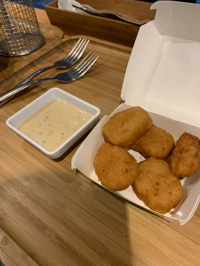 樂樂雞配純素蜜糖芥末醬