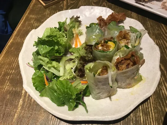 芒果軟殼蟹米紙卷