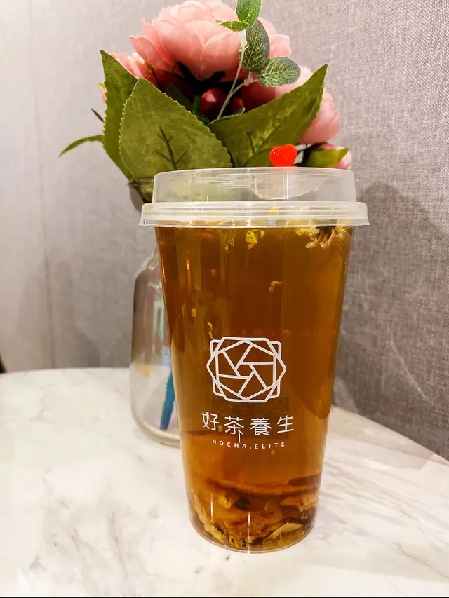 桂花雪梨茶