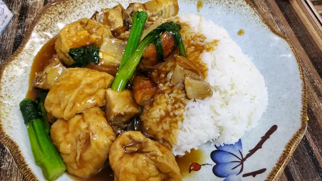 豆腐火腩飯