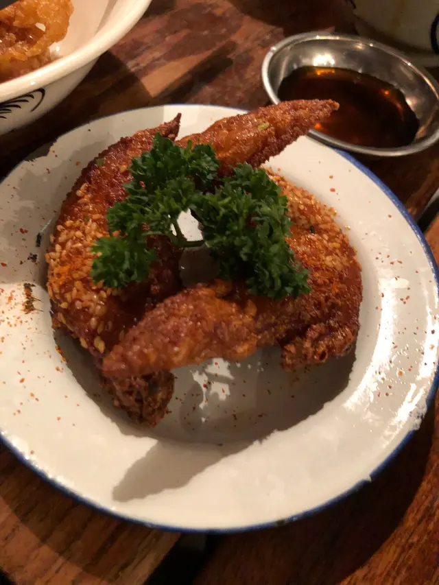 炸芝麻雞翼