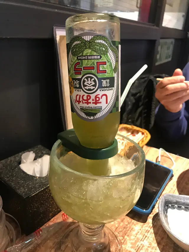 日本靜岡縣綠茶可樂