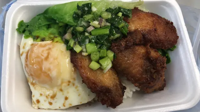 豉油汁香茅雞中翼飯