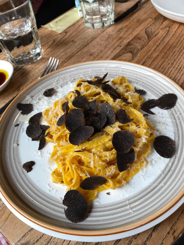 Black  truffle  pasta