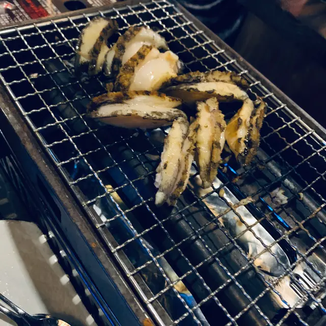 鮑魚殼燒