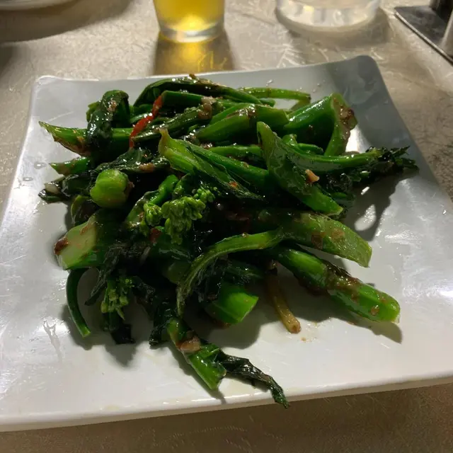 馬拉盞炒芥蘭
